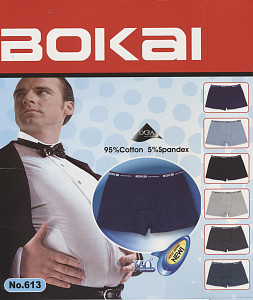Мужские трусы боксеры  (большие размеры) BOKAI
