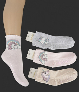 Носки с антискользящей подошвой для девочки  KATAMINO
